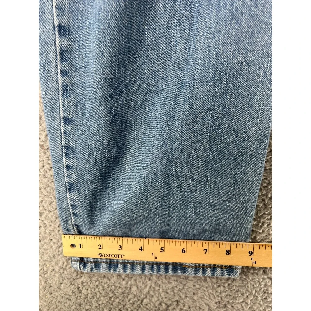 Levis 505 Jeans Mens 38X30 (36x29 Actual) Blue‎ Regular Fit Straight Leg
